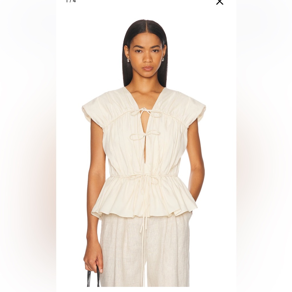TOVE | Thea Top | Cream | 34